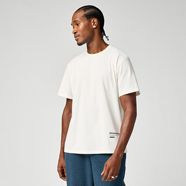 Graphic Short Sleeve - Krem
