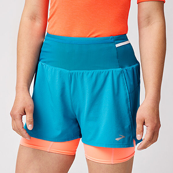 High Point 3 Inc 2-In-1 Short 2.0 - Mavi